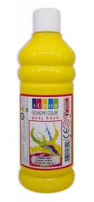 Tempera, 500 ml, Südor, citromsárga