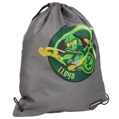 Tornazsák, LEGO "Ninjago Elemental Master of Energy", szürke-mintás