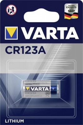 Elem, CR123A fotóelem, lítium, 1 db VARTA