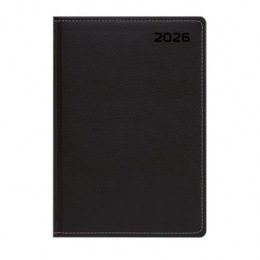 Naptár, tervező, B5, heti, TOPTIMER, "Queen" fekete