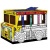 Játékház, színezhető, karton, FELLOWES, Busz